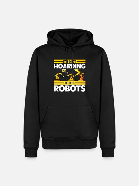Robotics Robotics Engineer Robot Gift - Men’s Premium Organic Hoodie - black