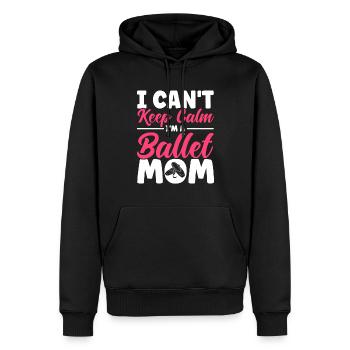 Ballett Tanz Ballerina Ballett Mädchen Geschenk - Männer Premium Bio Hoodie - Schwarz - Vorne - Nico (187cm)