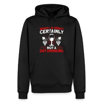 Tagestrinken Party Party Strand Geschenk - Männer Premium Bio Hoodie - Schwarz - Vorne - Nico (187cm)
