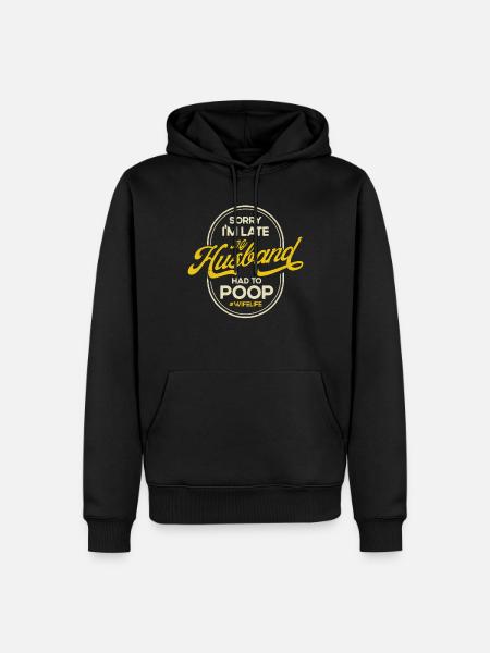 Sarcasm Irony Sarcastic Gift - Men’s Premium Organic Hoodie - black
