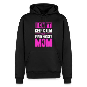 Hockey sur gazon intérieur Équipe Sports Hockey sur gazon Spie - Sweat à capuche Premium bio Homme - noir - Devant - Nico (187cm)