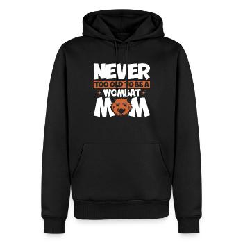 Wombats Wombat Beuteltier Geschenk - Männer Premium Bio Hoodie - Schwarz - Vorne - Nico (187cm)