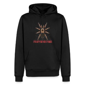 Tarentule Tarentule Tarentule Tarentule Cadeau - Sweat à capuche Premium bio Homme - noir - Devant - Nico (187cm)