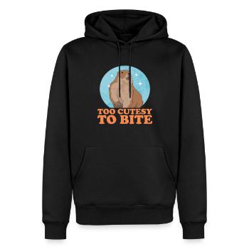 Murmeltiere Munggen Mankai Groundhog Geschenk - Männer Premium Bio Hoodie - Schwarz - Vorne - Nico (187cm)