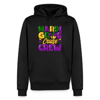 Mardi Gras Kreuzfahrt-Crew Mardi Gras Geschenk - Männer Premium Bio Hoodie - Schwarz - Vorne - Nico (187cm)