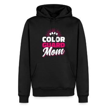 Color Guard Mom Flag Guard Cadeau - Sweat à capuche Premium bio Homme - noir - Devant - Nico (187cm)
