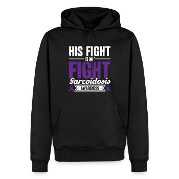 Sarkoidose Bewusstsein Sarkoidose Unterstützung Sa - Männer Premium Bio Hoodie - Schwarz - Vorne - Nico (187cm)