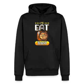 Gulasch Liebhaber Ungarischer Gulasch Geschenk - Männer Premium Bio Hoodie - Schwarz - Vorne - Nico (187cm)