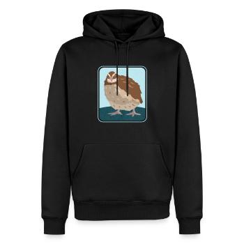 Quail Quail Keeping Quail Breeder Gift - Men’s Premium Organic Hoodie - black - Front - Nico (187cm)