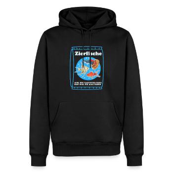 Aquarium Aquarianer Aquaristik Geschenk - Männer Premium Bio Hoodie - Schwarz - Vorne - Nico (187cm)