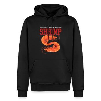 Krabben Krabbenliebhaber Garnelen Krabbe Geschenk - Männer Premium Bio Hoodie - Schwarz - Vorne - Nico (187cm)