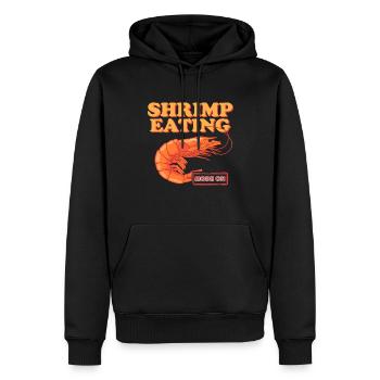Crabe Crevettes Crabe Crabe Lover Cadeau - Sweat à capuche Premium bio Homme - noir - Devant - Nico (187cm)