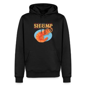 Krabben Garnelen Krabbenliebhaber Krabbe Geschenk - Männer Premium Bio Hoodie - Schwarz - Vorne - Nico (187cm)