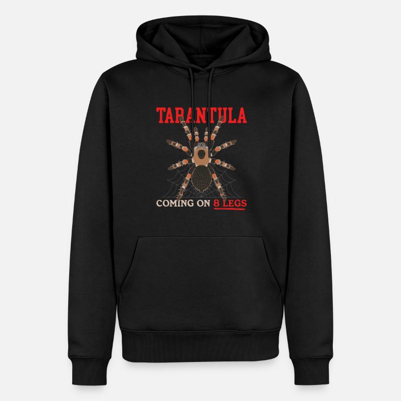 Tarentule Tarentule Araignée Tarentules Cadeau - Sweat à capuche Premium bio Homme - noir