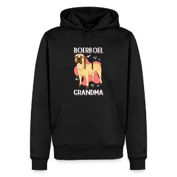 Boerboel Hunde Oma Hundebesitzer Geschenk - Männer Premium Bio Hoodie - Schwarz - Vorne - Nico (187cm)