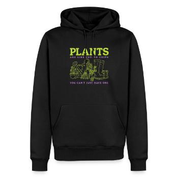 Jardinage Hobby Jardinier Jardinier Cadeau - Sweat à capuche Premium bio Homme - noir - Devant - Nico (187cm)