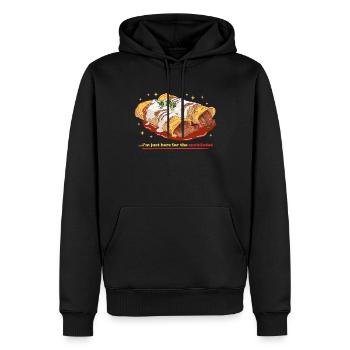 Eating Enchiladas | Lover Enchilada Gift - Men’s Premium Organic Hoodie - black - Front - Nico (187cm)