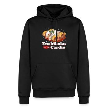 Enchilada Mexican Food Enchiladas Gift - Men’s Premium Organic Hoodie - black - Front - Nico (187cm)