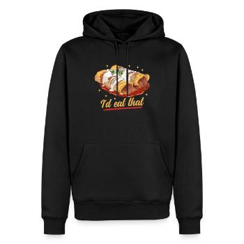 Enchilada Mexican Food Enchiladas Gift - Men’s Premium Organic Hoodie - black - Front - Nico (187cm)