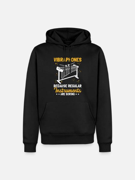 Vibraphone Player Vibraphonist Vibraphone Gift - Men’s Premium Organic Hoodie - black