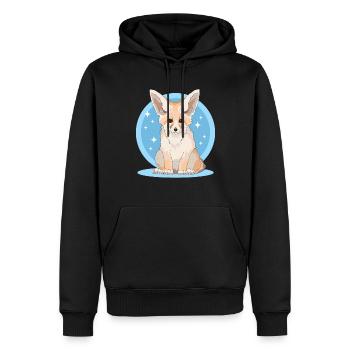 Fennek Fuchs Wüstenfüchse Geschenke - Männer Premium Bio Hoodie - Schwarz - Vorne - Nico (187cm)