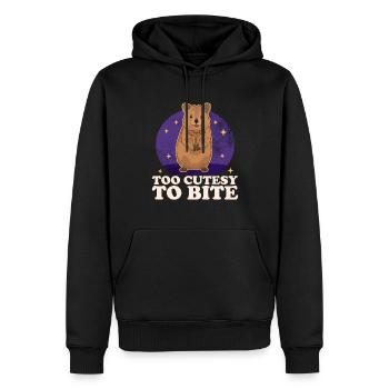 Quokka Känguru Quokkas Geschenk - Männer Premium Bio Hoodie - Schwarz - Vorne - Nico (187cm)