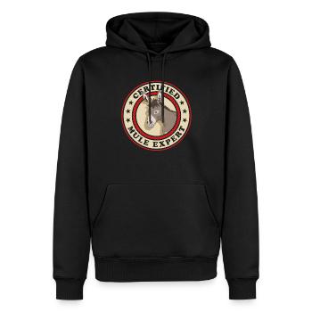 Maultier Experte Maulesel Muli Maultiere Geschenk - Männer Premium Bio Hoodie - Schwarz - Vorne - Nico (187cm)