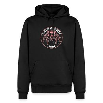 Springspinne Mom Springspinnen Geschenk - Männer Premium Bio Hoodie - Schwarz - Vorne - Nico (187cm)