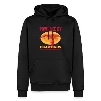 Flusskrebs Edelkrebs Meeresfrüchte Geschenk - Männer Premium Bio Hoodie - Schwarz - Vorne - Nico (187cm)