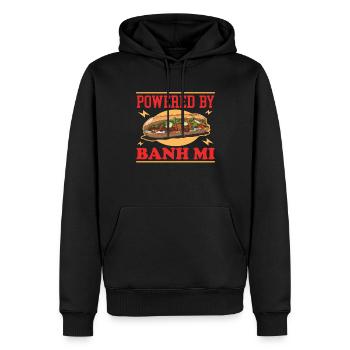 Bánh Mì Banh Mi Sandwiches Geschenk - Männer Premium Bio Hoodie - Schwarz - Vorne - Nico (187cm)