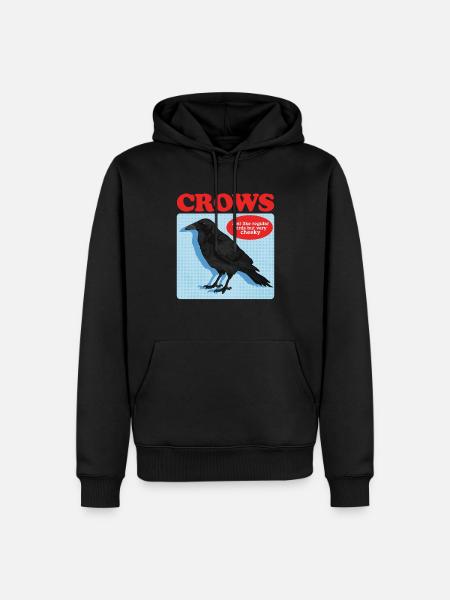 Crows Black Ravens Gift - Men’s Premium Organic Hoodie - black