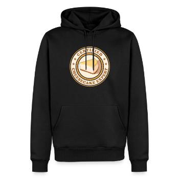 Käsekuchen Experte Quarkkuchen Cheesecake Geschenk - Männer Premium Bio Hoodie - Schwarz - Vorne - Nico (187cm)