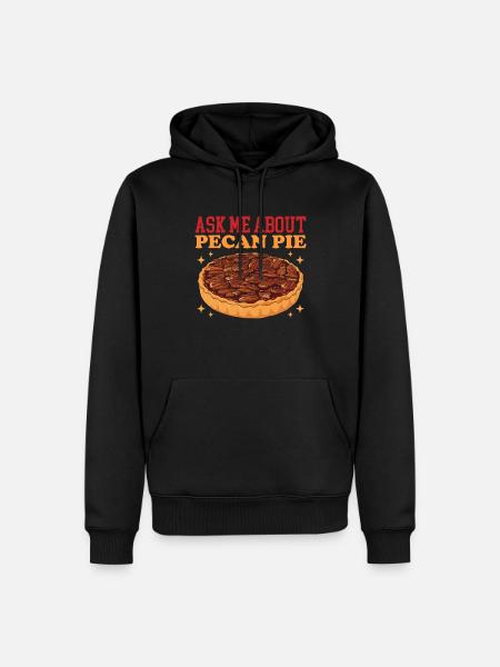 Pecan Pie Pecan Pie Gift - Men’s Premium Organic Hoodie - black