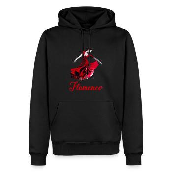 Flamenco Tanz Andalusien Spanischer Tanz - Männer Premium Bio Hoodie - Schwarz - Vorne - Nico (187cm)