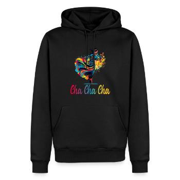 Cha Cha Cha Tanz Kubanischer Tanz Kuba Urlaub - Männer Premium Bio Hoodie - Schwarz - Vorne - Nico (187cm)