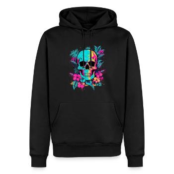 Tropical Island Vacation Strandbar für Urlauber - Männer Premium Bio Hoodie - Schwarz - Vorne - Nico (187cm)