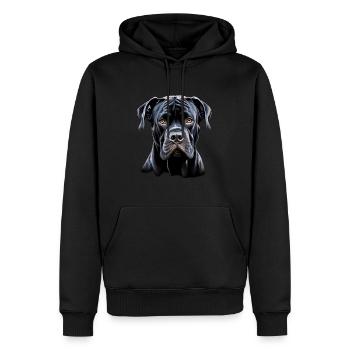 Cane Corso für einen Cane Corso Besitzer - Männer Premium Bio Hoodie - Schwarz - Vorne - Nico (187cm)