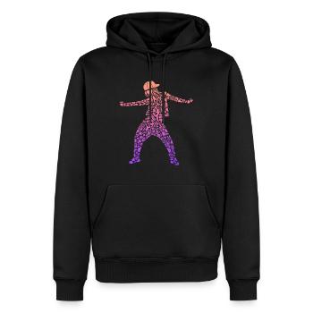 Breakdance Breakdancer Frauen Mädchen Breakdancing - Männer Premium Bio Hoodie - Schwarz - Vorne - Nico (187cm)