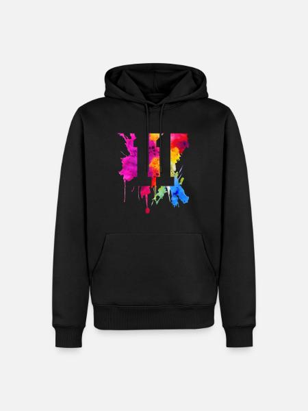 11 YEARS 11TH BIRTHDAY - Men’s Premium Organic Hoodie - black