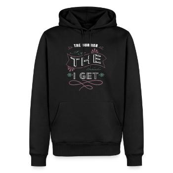 cool union carpenter tshirts woodworking - Männer Premium Bio Hoodie - Schwarz - Vorne - Nico (187cm)