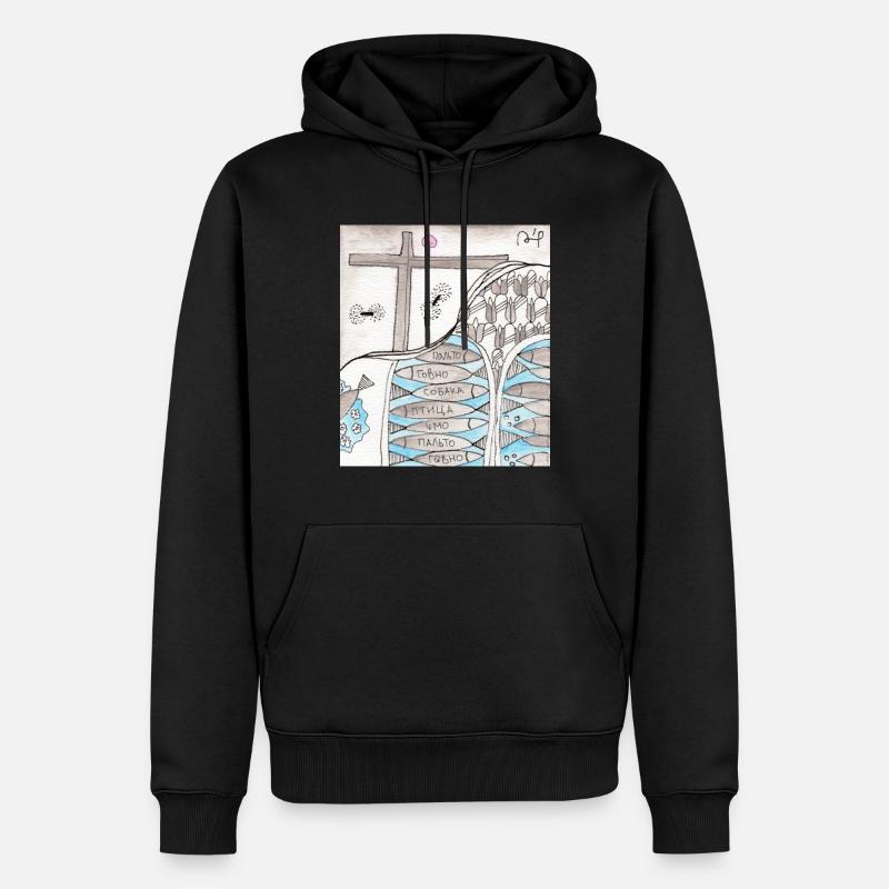 Confusion 36 - Sweat à capuche Premium bio Homme - noir
