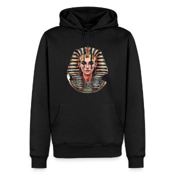 Könige Ägypten König Ägyptisch Pharao - Männer Premium Bio Hoodie - Schwarz - Vorne - Nico (187cm)