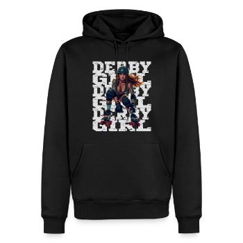 Sonnenuntergang Desert Vibes Urlaub Abenteuer - Männer Premium Bio Hoodie - Schwarz - Vorne - Nico (187cm)