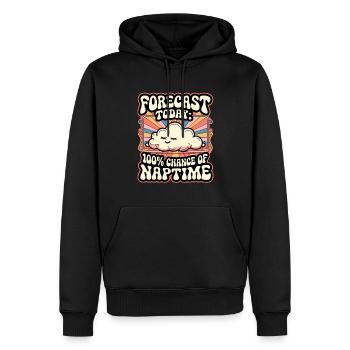 Muschel Strand Szene Serene Ozean Landschaft - Männer Premium Bio Hoodie - Schwarz - Vorne - Nico (187cm)