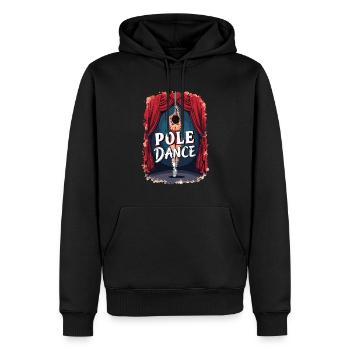 Pole Dance Pole Tänzerin Stangentanz - Männer Premium Bio Hoodie - Schwarz - Vorne - Nico (187cm)