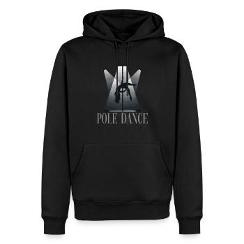 Pole Dance Pole Tänzerin Stangentanz - Männer Premium Bio Hoodie - Schwarz - Vorne - Nico (187cm)