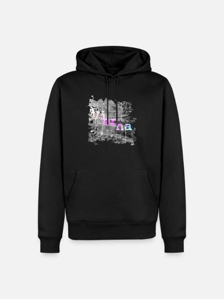Vienna - Men’s Premium Organic Hoodie - black