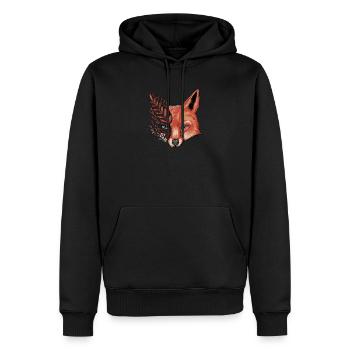Fox I Driver Hunter Predator Hunting Motif pour - Sweat à capuche Premium bio Homme - noir - Devant - Nico (187cm)