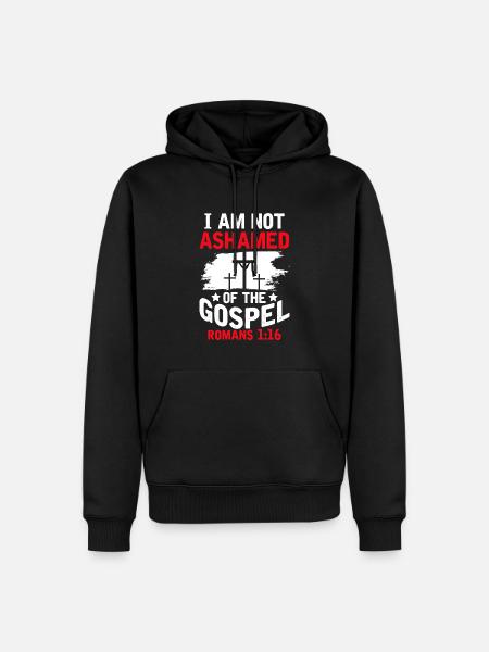 gospel bible - Men’s Premium Organic Hoodie - black