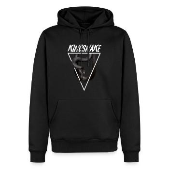Mexicain Black Kingsnake Snake Propriétaire Reptile Keeper - Sweat à capuche Premium bio Homme - noir - Devant - Nico (187cm)